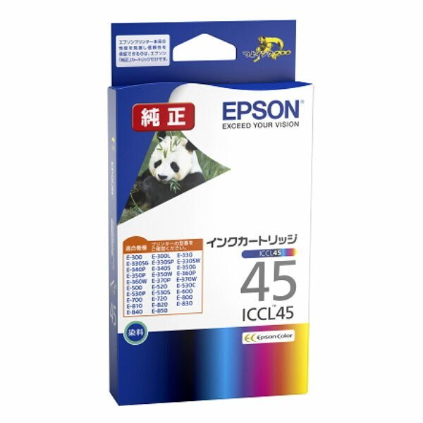 ICCL45 エプソン EPSON 純正インクカートリッジ ICCL45 4色セット
