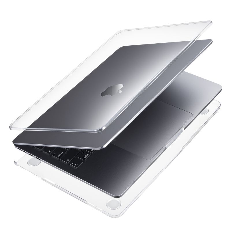 MacBook Air 13.6"  2022 ハードシェルカバー（IN-CMACA1307CL）｜sanwadirect｜04