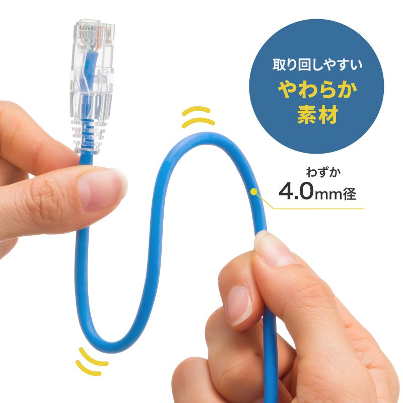 LANケーブル CAT6A カテゴリ6A ツメ...の詳細画像5