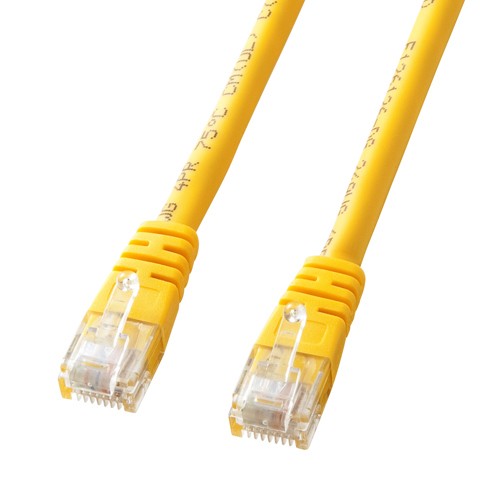 SANWA SUPPLY（サンワサプライ） Cat 5e単線LANケーブル 30m イエロー 