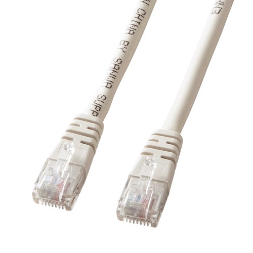 Cat 5e単線LANケーブル 40m ライトグレー ランケーブル（KB-T5T-40N）