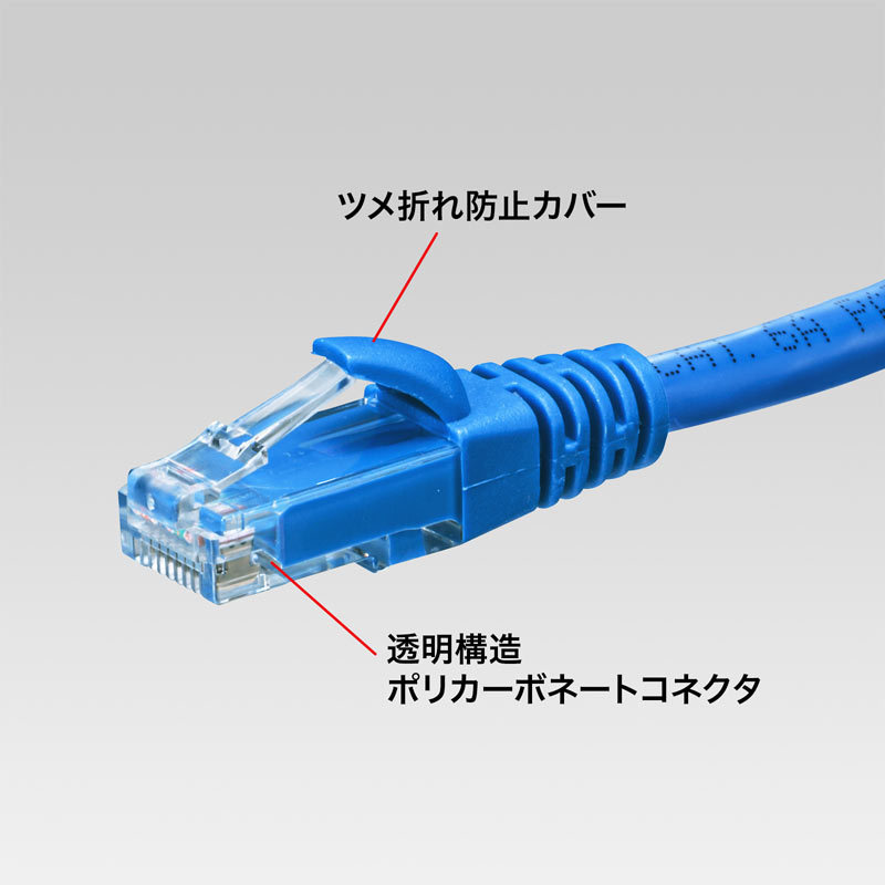 65％以上節約 サンワサプライ KB-T6TS-10N つめ折れ防止カテゴリ6LAN