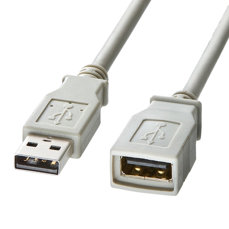 USB延長ケーブル 1m（KB-USB-E1K2）