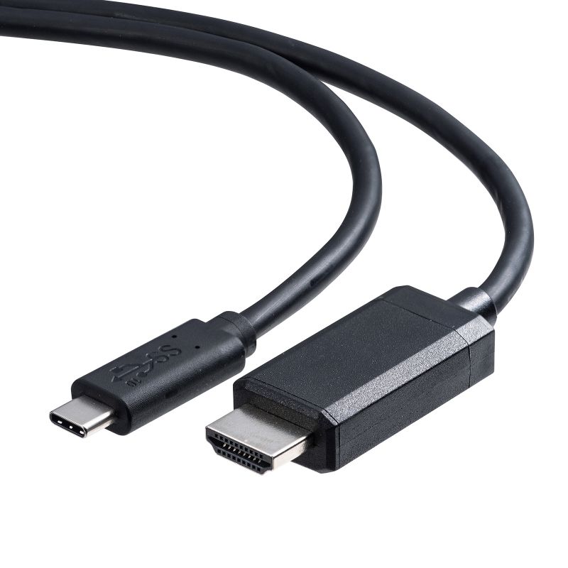 SANWA SUPPLY Type-C-HDMI 変換ケーブル 4K/60Hz DisplayPort