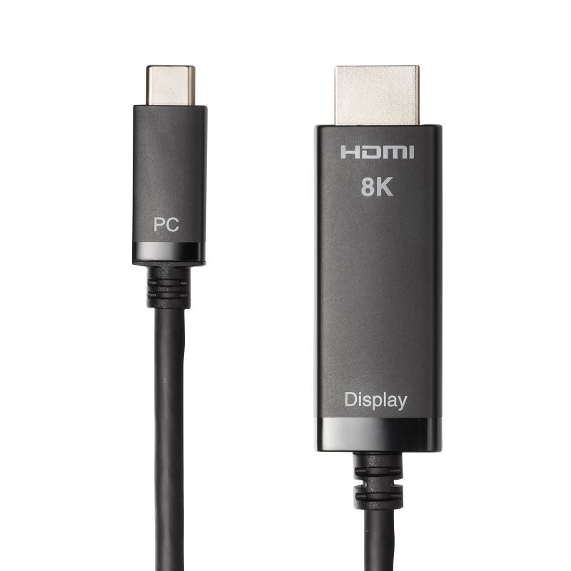 SANWA SUPPLY USB Type-C - HDMI変換ケーブル 2m 変換アダプタ