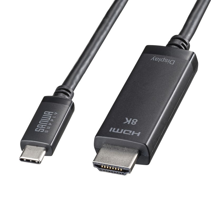 USB Type-C - HDMIϊP[u 3m ϊA_v^ ϊA_v^[ 8K  60Hz 4K HDMI USB USB-C p\R ^ubg ubN KC-ALCHD8K30