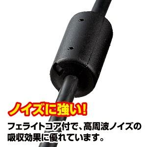 HDMIケーブル ハイスピード ケーブル（1.0m） HEC対応（KM-HD20-10FC）｜sanwadirect｜03