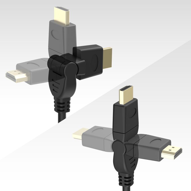 SANWA SUPPLY ハイスピードHDMI 延長ケーブル 3Dコネクタ ダブル