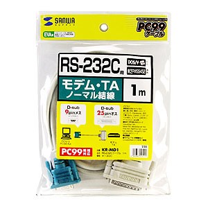SANWA SUPPLY（サンワサプライ） RS-232Cケーブル TA モデム用 D