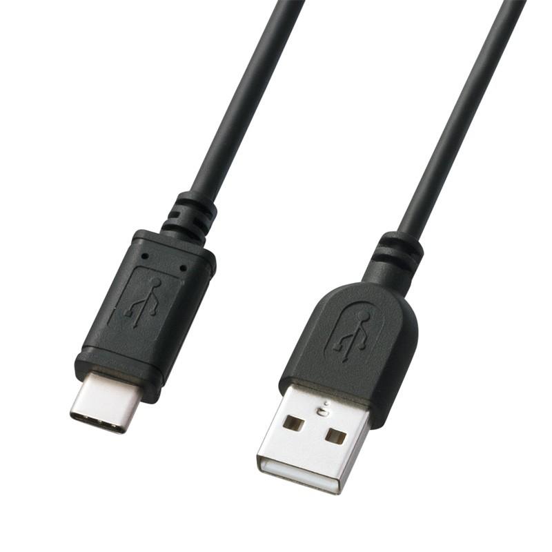 TypeC USB ケーブル USB Type-C タイプc 充電ケーブル type C オス Aコネクター オス 1.5m（KU-CA15K）｜sanwadirect｜06