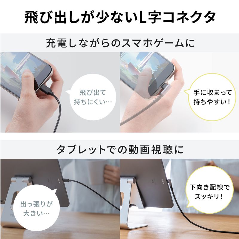 USB Type-Cケーブル 充電ケーブル 2...の詳細画像3