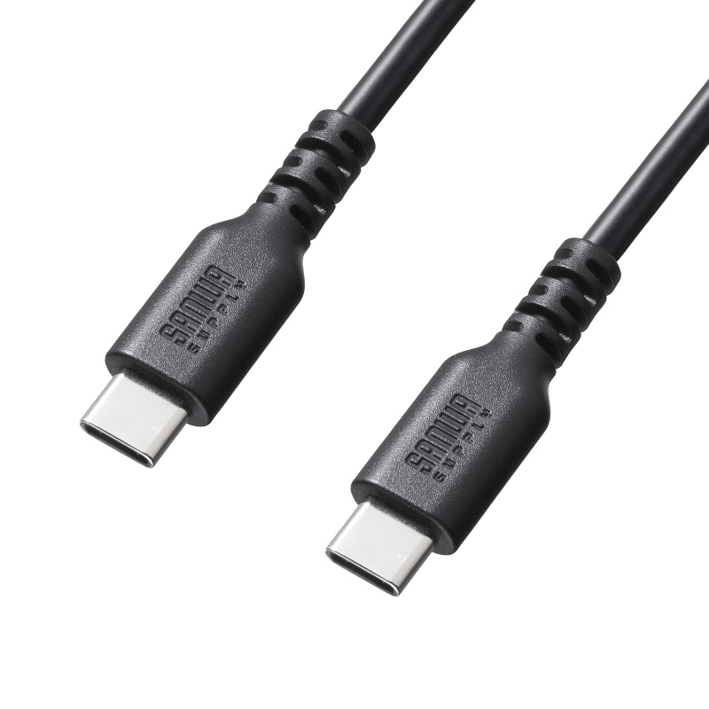 USB 2.0 Type-C�P�[�u�� C-C �X�g���[�g 60W 2m KU-CCP6020TK2