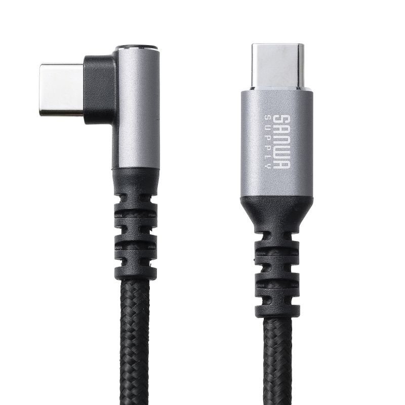 SANWA SUPPLY（サンワサプライ） USB Type-Cケーブル L字 USB PD60W