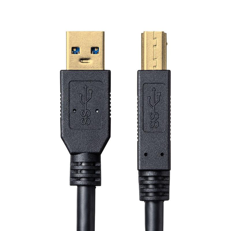 USB3.0ケーブル ブラック 2m（KU30-20BKK）｜sanwadirect｜04