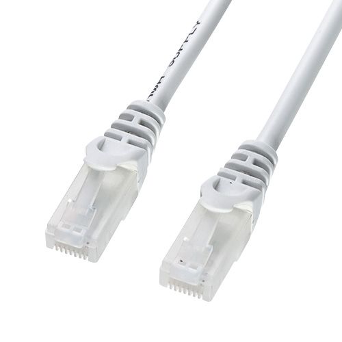 LAN�P�[�u�� �J�e�S��5e CAT5e �J�e5e LAN �P�[�u�� �����P�[�u�� �ʐM �_�炩 ���� �c���܂�h�~ 10m �z���C�g�iLA-Y5TS-10�j