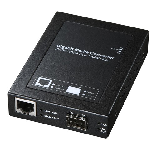 SANWA SUPPLY 光メディアコンバータ 10BASE-T/100BASE-TX