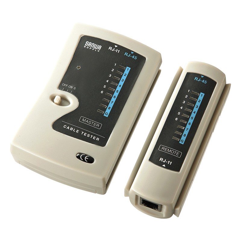 SANWA SUPPLY（サンワサプライ） LANケーブルテスター 親機 子機分離