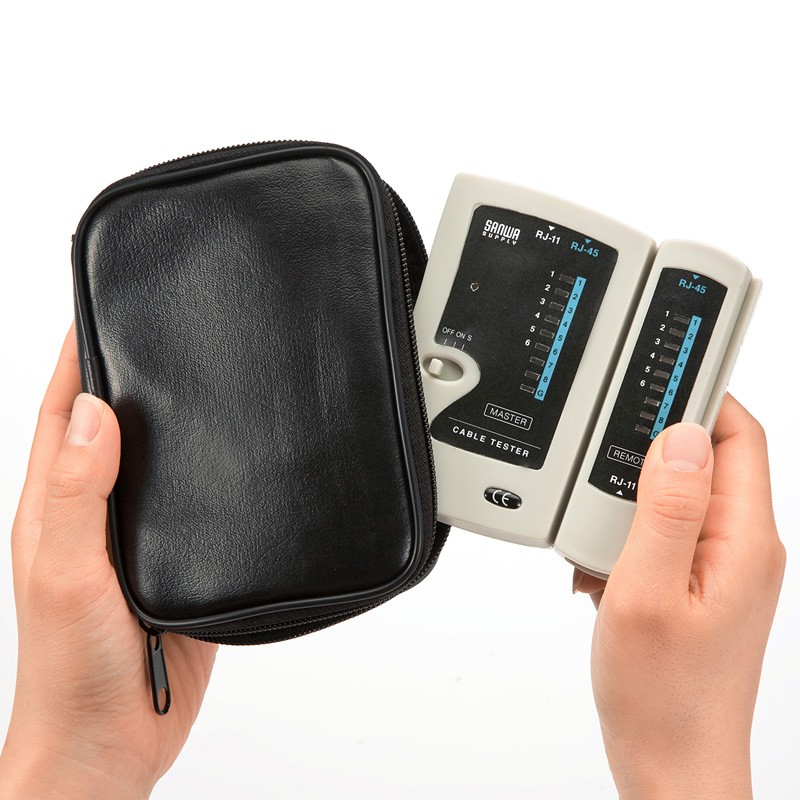 SANWA SUPPLY（サンワサプライ） LANケーブルテスター 親機 子機分離