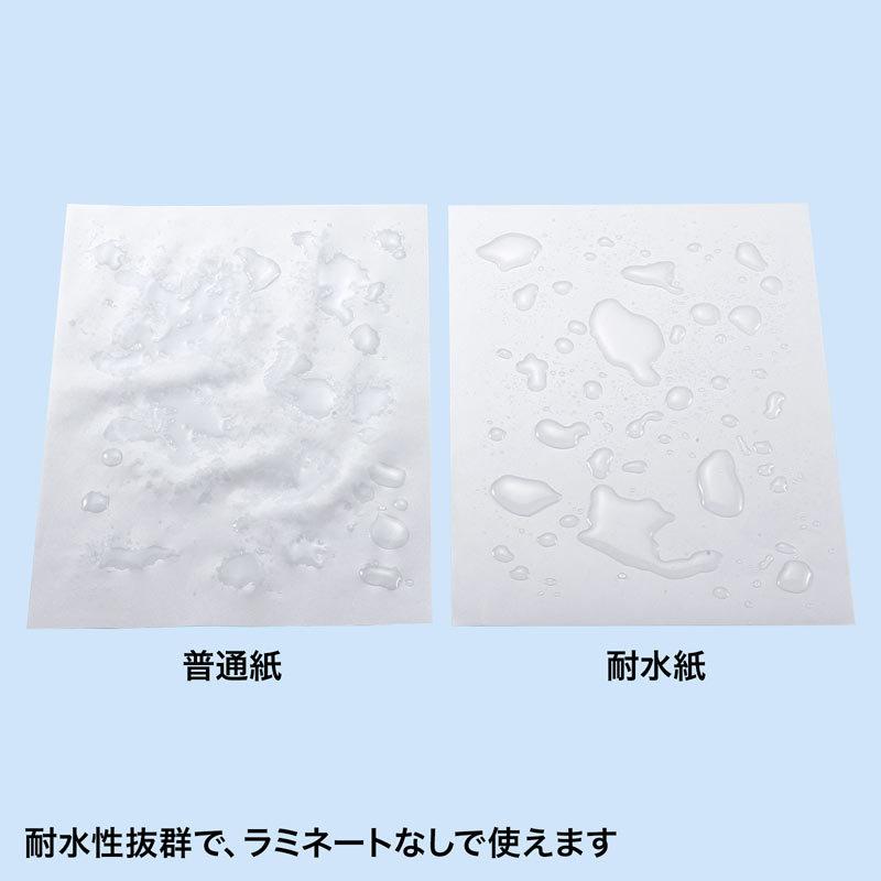 カラーレーザー用 耐水紙 標準 A4（LBP-WPF12MDPN）｜sanwadirect｜02