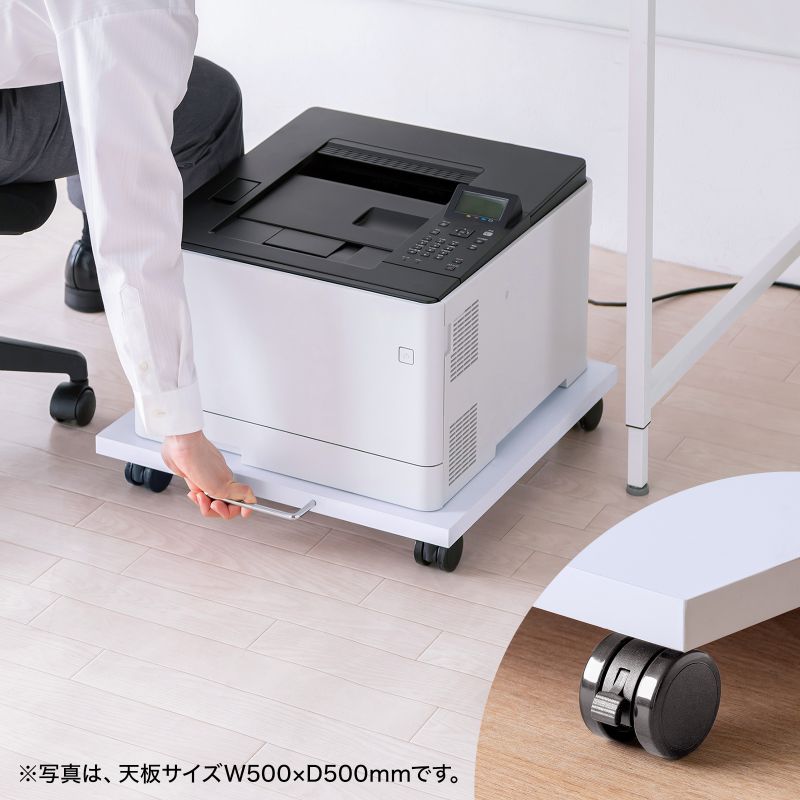 SANWA SUPPLY（サンワサプライ） プリンタ台 ロータイプ 床置き