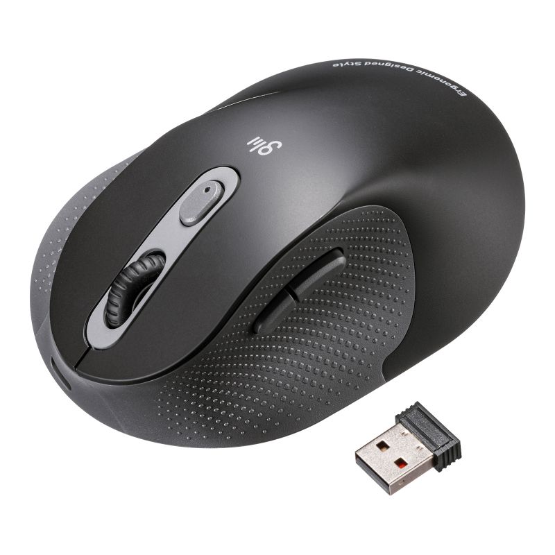 �G���S�m�~�N�X�}�E�X USB A���C�����X 5�{�^�� �É� USB-C�}���[�d ���� �F�≊�h�~ �G���S �u���b�N MA-EWBS528LBK