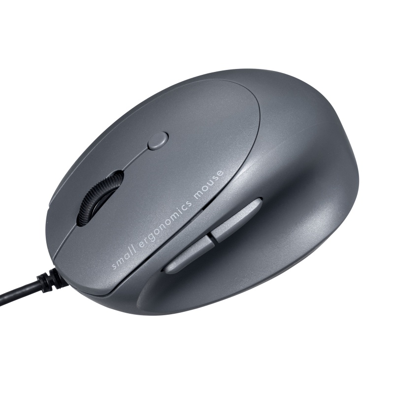 �L���}�E�X USB ���^ �G���S�m�~�N�X �É� 5�{�^�� �߂�/�i�ރ{�^������ Win/Mac�Ή� DPI�ؑ� �u���[LED FREERO�V���[�Y �u���b�N MA-EYBS522BK