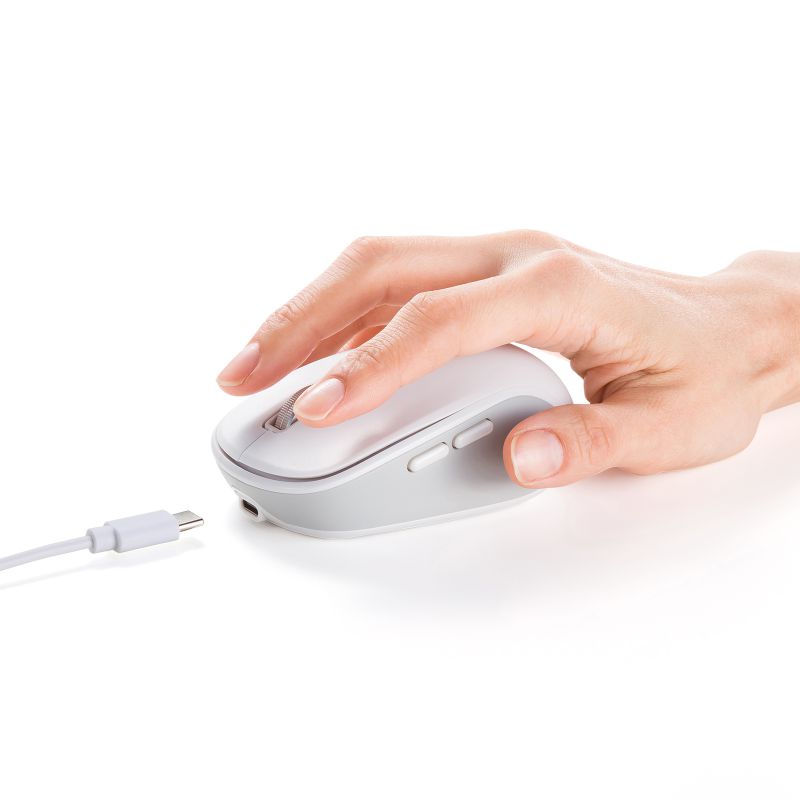SANWA SUPPLY ワイヤレスマウス Bluetoothマウス 最大3台接続
