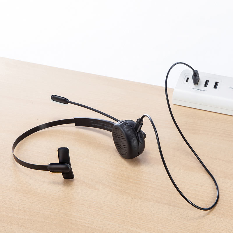 Bluetoothヘッドセット 片耳オーバーヘッド 単一指向性（MM-BTMH58BK） :MM-BTMH58BK:サンワダイレクト - 通販 -  Yahoo!ショッピング