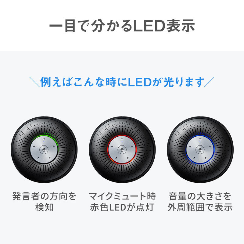 高品質の激安 【新品】サンワサプライ Bluetooth会議スピーカーフォン