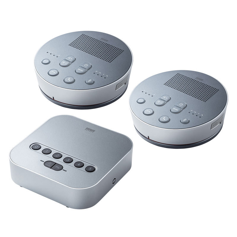【正規品質保証】 Bluetooth会議スピーカーフォン（MM-BTMSP3）