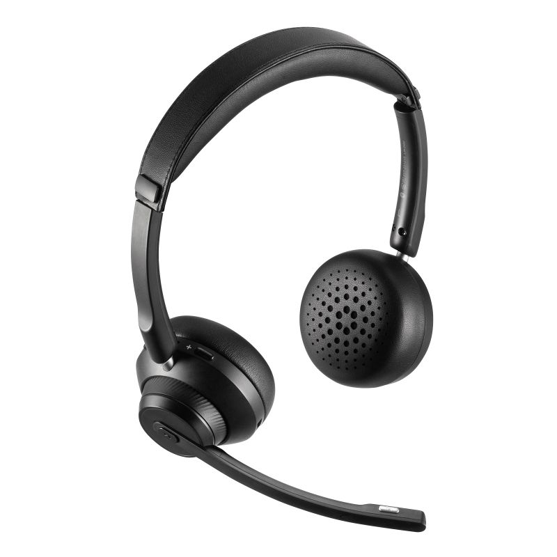 Bluetoothヘッドセット ワイヤレスヘッドセット 両耳タイプ 全指向性 無線 有線 両対応 ロングマイク 在宅勤務 コールセンター クレードルつきMM-BTSH70BK｜sanwadirect｜08