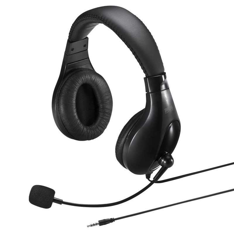 4�ɑΉ��w�b�h�Z�b�g �u���b�N�iMM-HS401BK�j