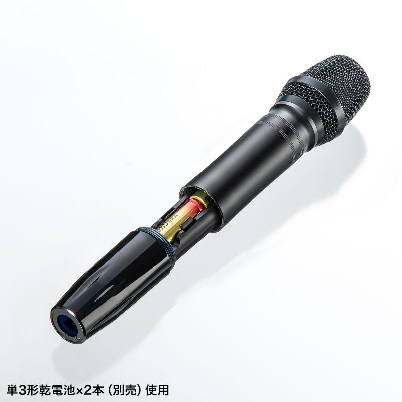 SANWA SUPPLY 拡声器 マイクスピーカー ワイヤレスマイク3本対応