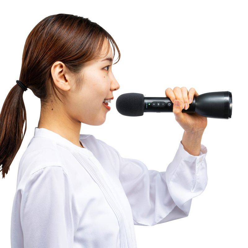 SANWA SUPPLY（サンワサプライ） 拡声器 マイク型 スピーカー マイク