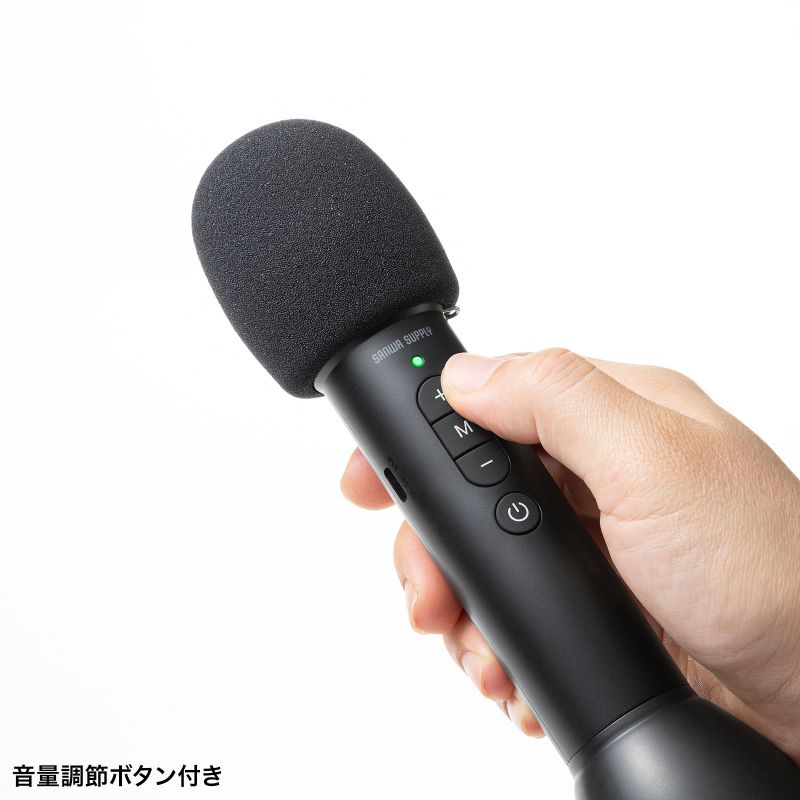 SANWA SUPPLY（サンワサプライ） 拡声器 マイク型 スピーカー マイク