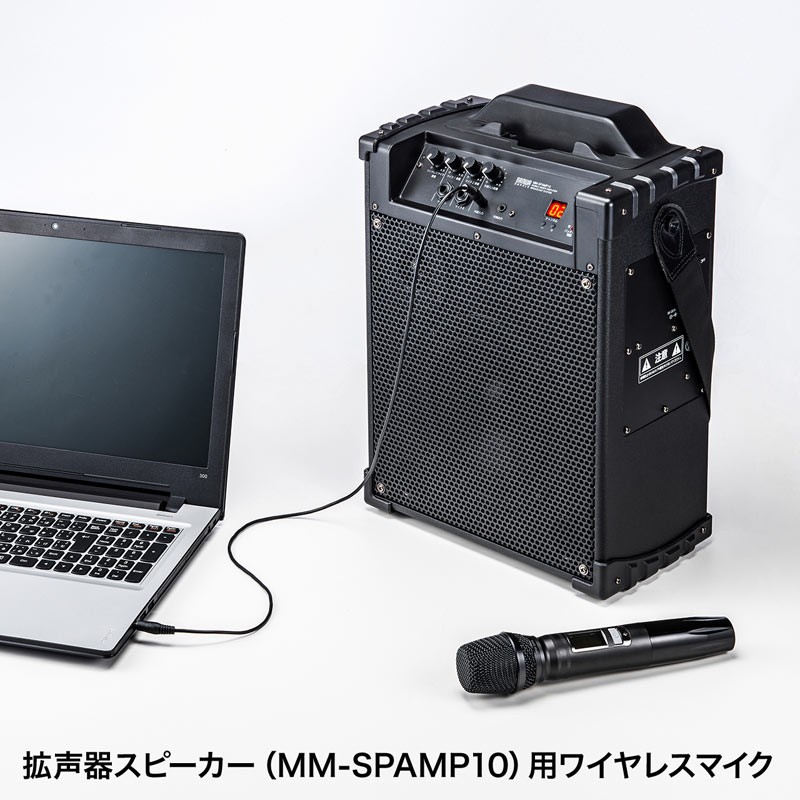 ワイヤレスマイク MM-SPAMP10用 MM-SPHMW6｜sanwadirect｜04