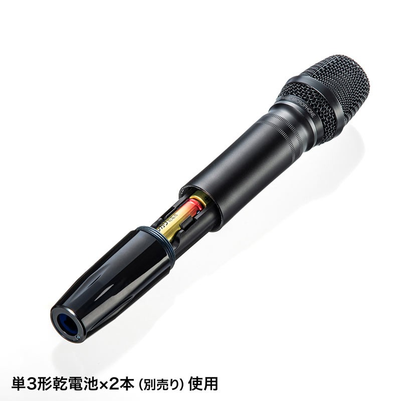 SANWA SUPPLY ワイヤレスマイク MM-SPAMP10用 MM-SPHMW6