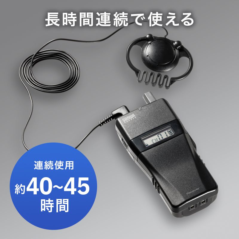 SANWA SUPPLY（サンワサプライ） ワイヤレスガイドシステム 子機