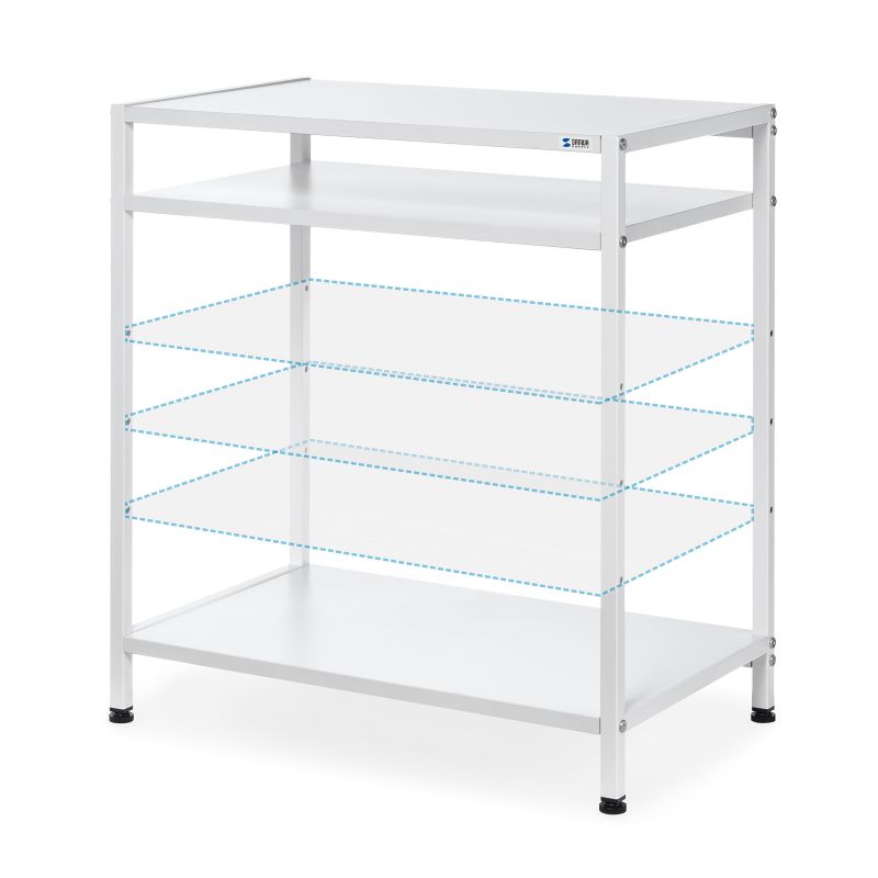 棚（上） システム可動棚 【ZSYTS2】 棚板・ブラケット・ハンガーパイプセット