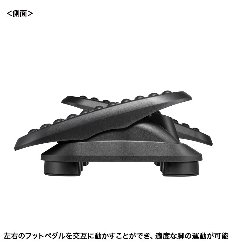 フットレスト デスク下 足置き台 足踏み運動 マッサージローラー 滑り止め付き オフィス 家庭 MR-FR7 | SANWA SUPPLY | 10