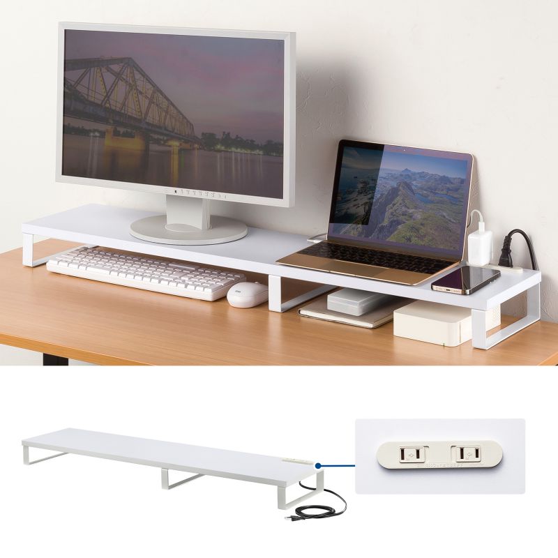 SANWA SUPPLY（サンワサプライ） モニター台 デスク 机上モニタ