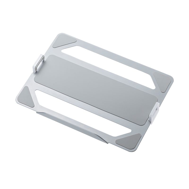 サンワサプライ モニターアーム2面 & ノートパソコンホルダー 3点