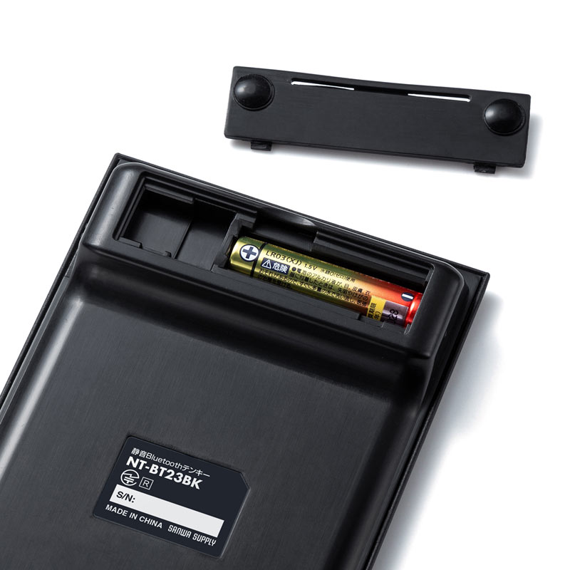 SANWA SUPPLY（サンワサプライ） 静音Bluetoothテンキー NT-BT23BK