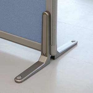 パーテーション Dパネル パーティション 用安定脚 オフィス用家具（OU-LGW3）(取寄せ)