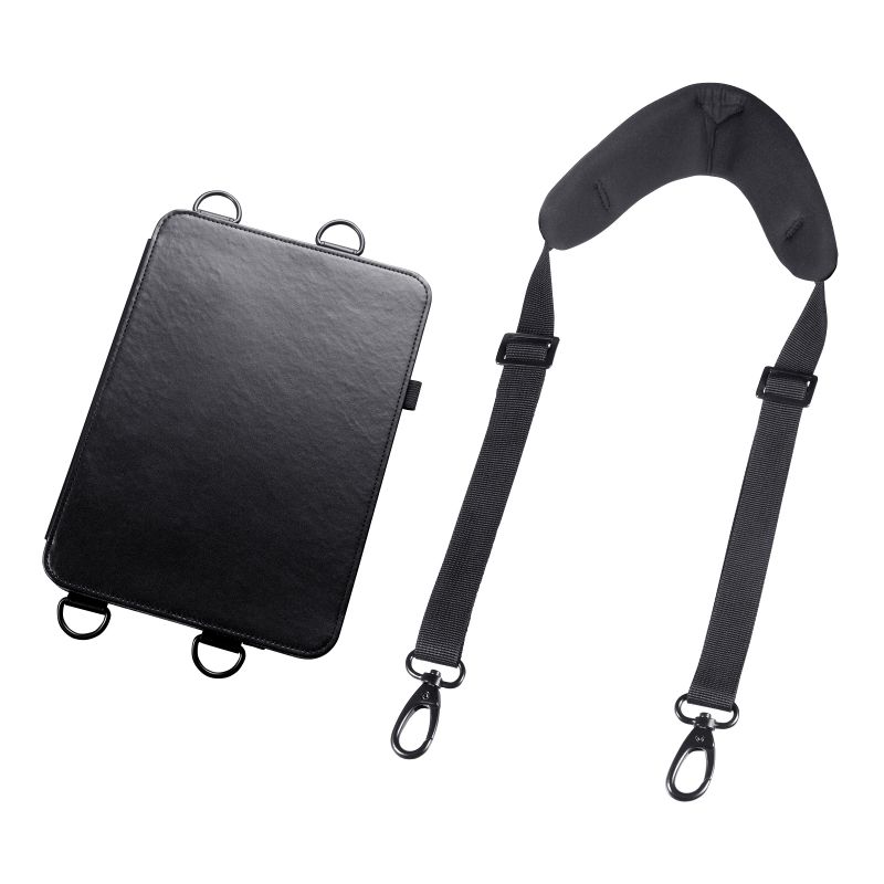 iPad Pro �P�[�X �P�[�X �X�^���h�@�\ �V�����_�[�x���g �n���h�x���g �y���z���_�[ �@�l �u���b�N iPad Pro 11�C���` M4/2024 PDA-IPAD1712BK2