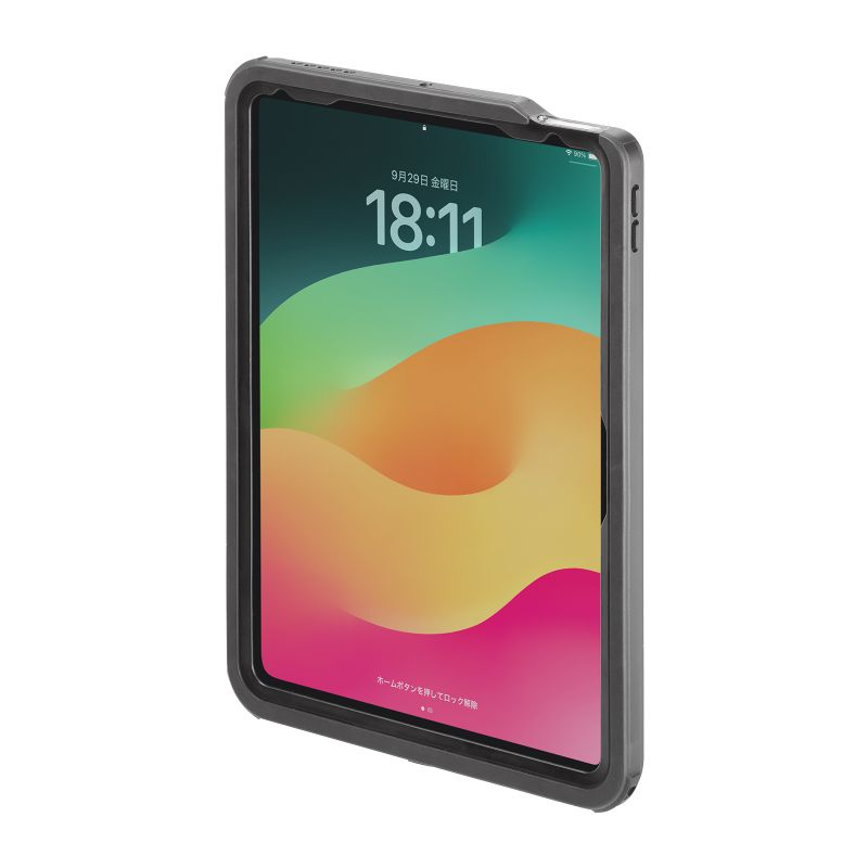 SANWA SUPPLY（サンワサプライ） iPad Air ケース 耐衝撃 防水ケース
