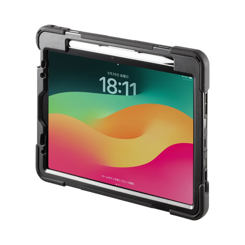 SANWA SUPPLY（サンワサプライ） iPad Air ケース 耐衝撃 ハンドル