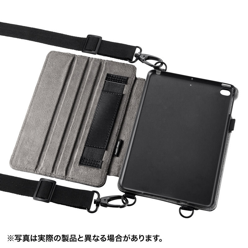 iPad mini　スタンド機能付きショルダーベルトケース（PDA-IPAD1812）｜sanwadirect