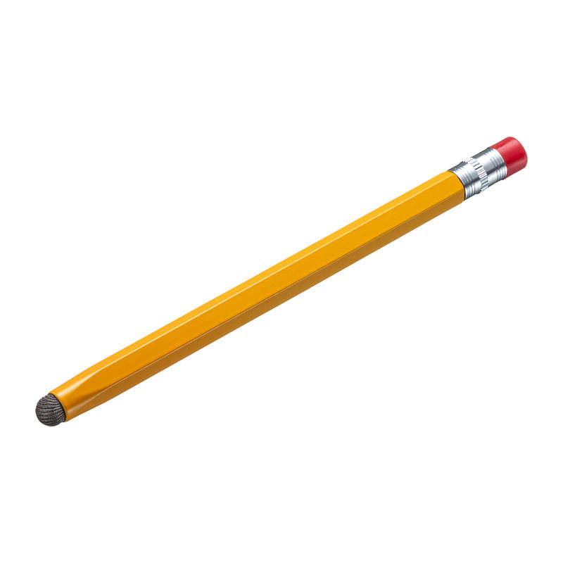 導電繊維タッチペン オレンジ 鉛筆型（PDA-PEN51D）