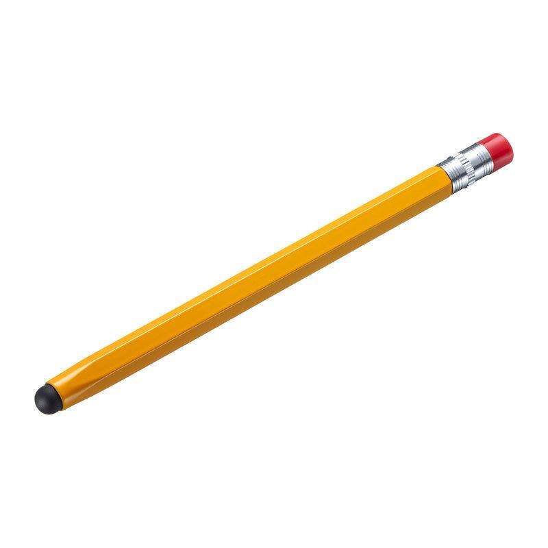 シリコンゴムタッチペン オレンジ 鉛筆型（PDA-PEN53D）｜sanwadirect